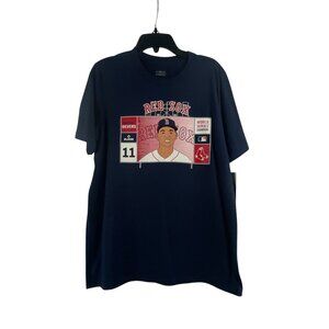 Genuine Merchandise Boston Red Sox Rafael Devers MLB T-Shirt L Cotton Navy